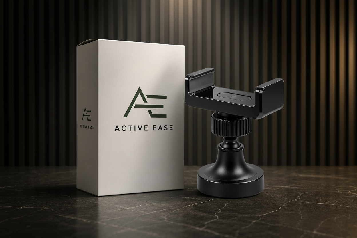 Phone Holder with Dark Background